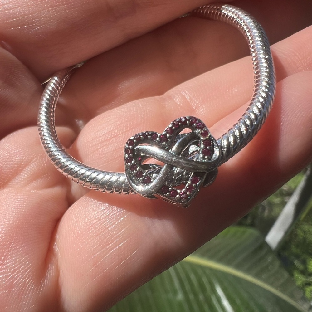 Heart Infinity Charm - Picture 10 of 11